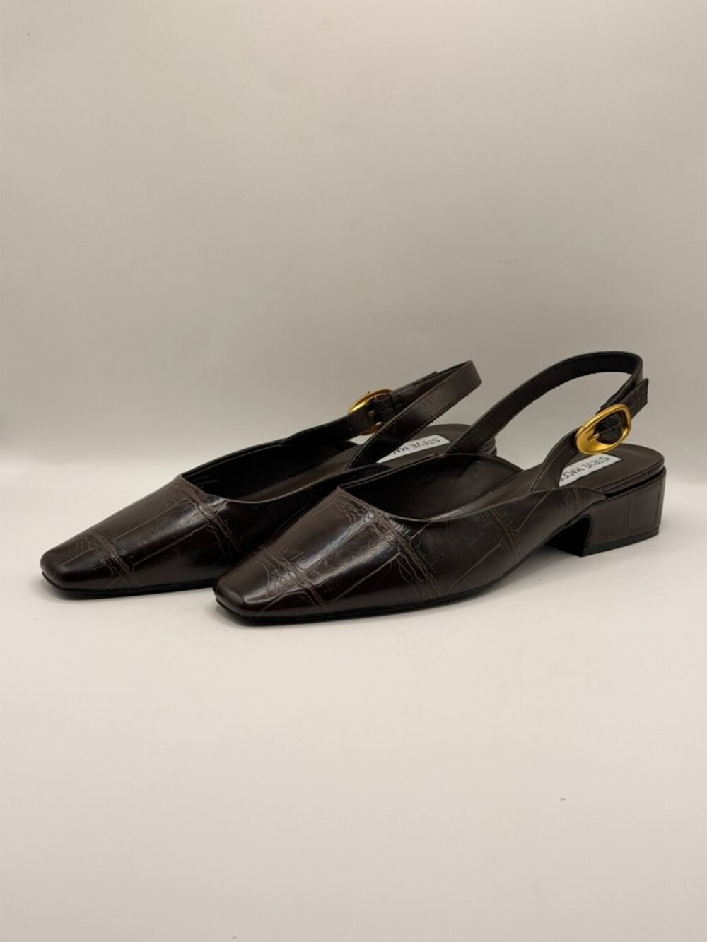 Steve Madden Women Diona Brown Slingback Pump Sz  9